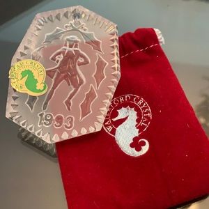 Waterford crystal ornament